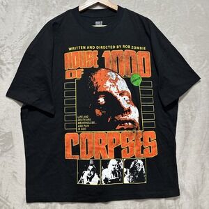 House of 1000 Corpses Broken Promises T-shirt Size M Horror Film Rob Zombie